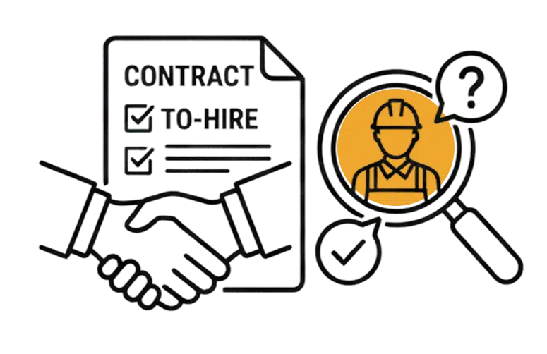 Contract & contract-to-hire staffing